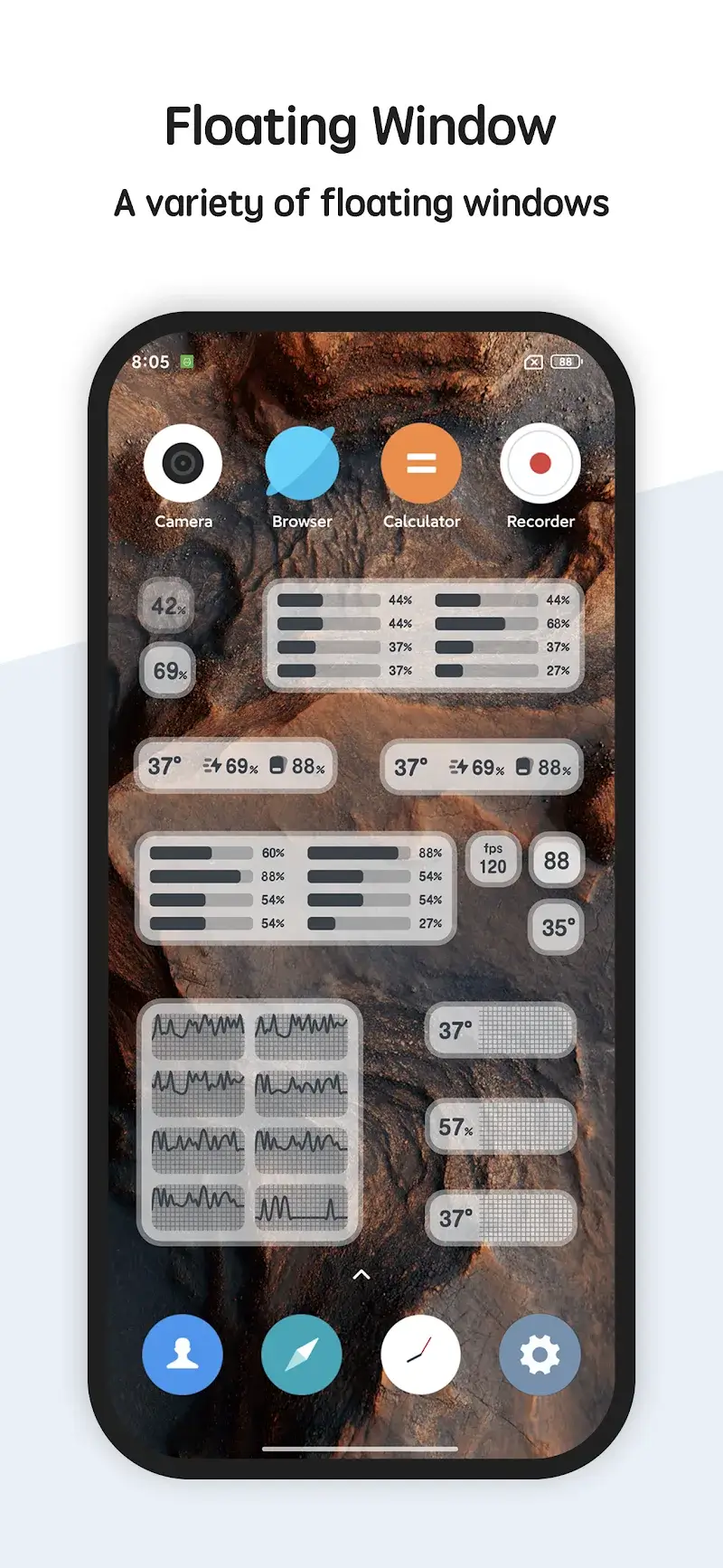 Battery manager and monitor (Battery Monitor) screenshot 1