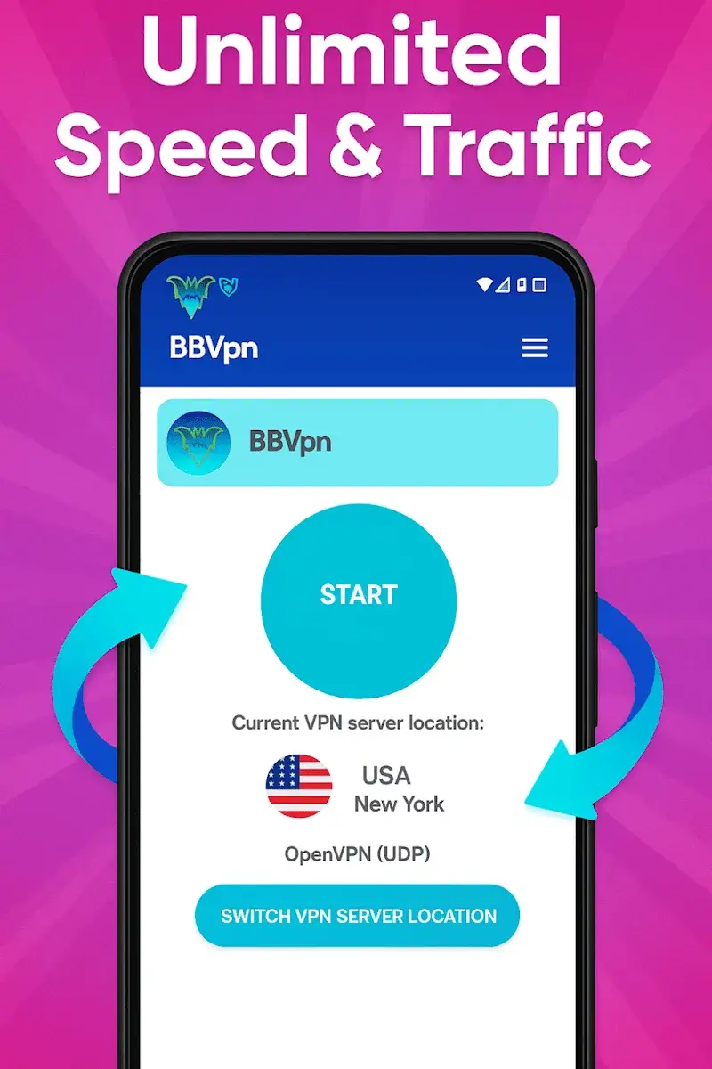 BBVPN VPN: Unlimited Fast VPN screenshot 1