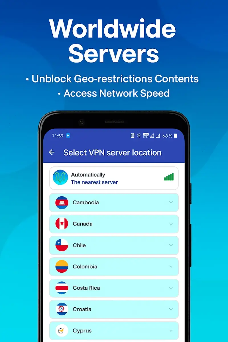 BBVPN VPN: Unlimited Fast VPN screenshot 1