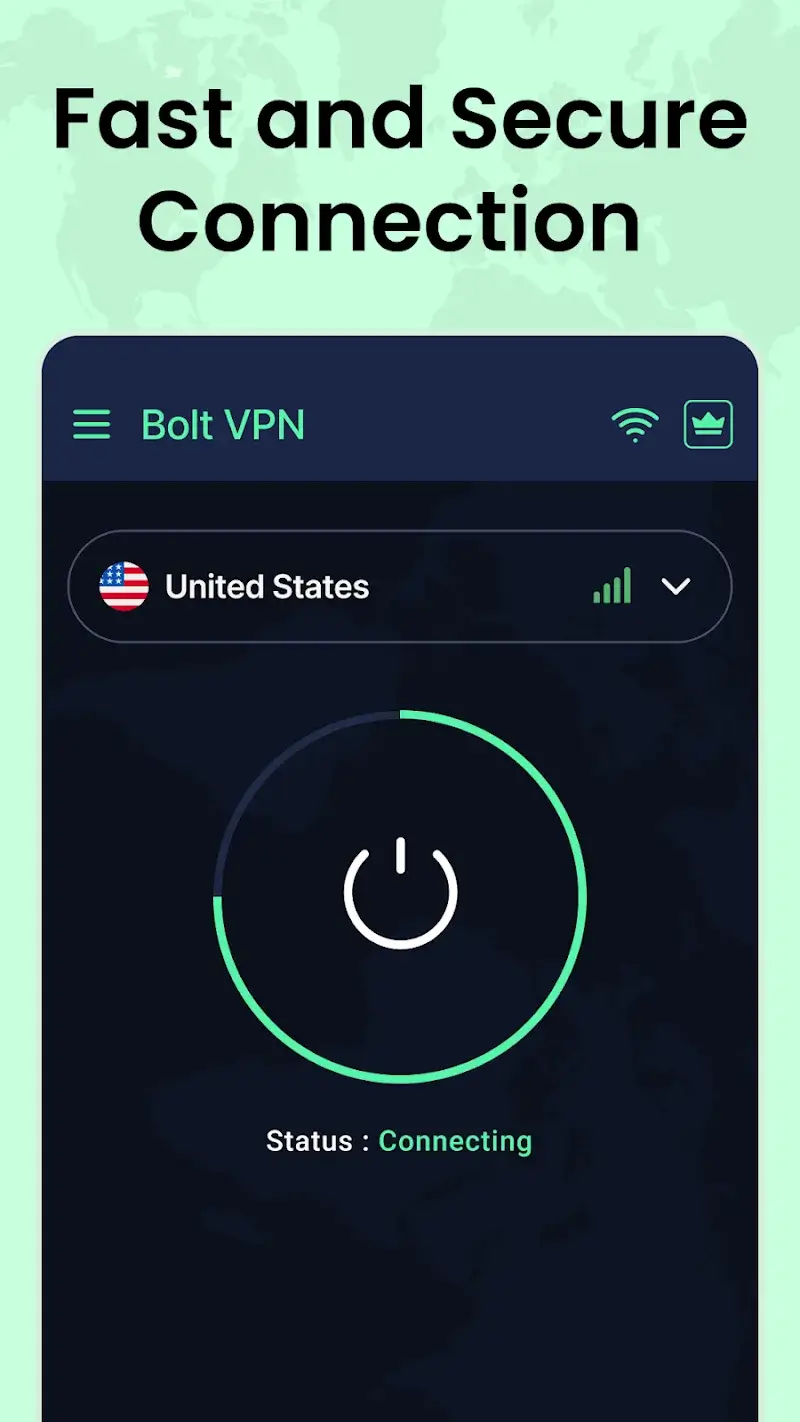 Bolt VPN screenshot 1