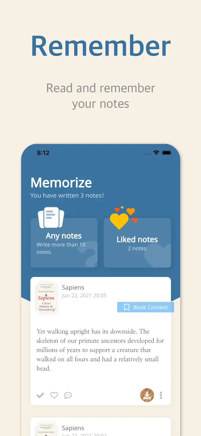 Bookmory screenshot 1
