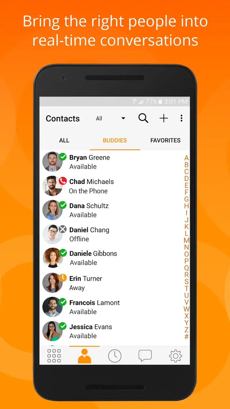 Bria Mobile screenshot 1