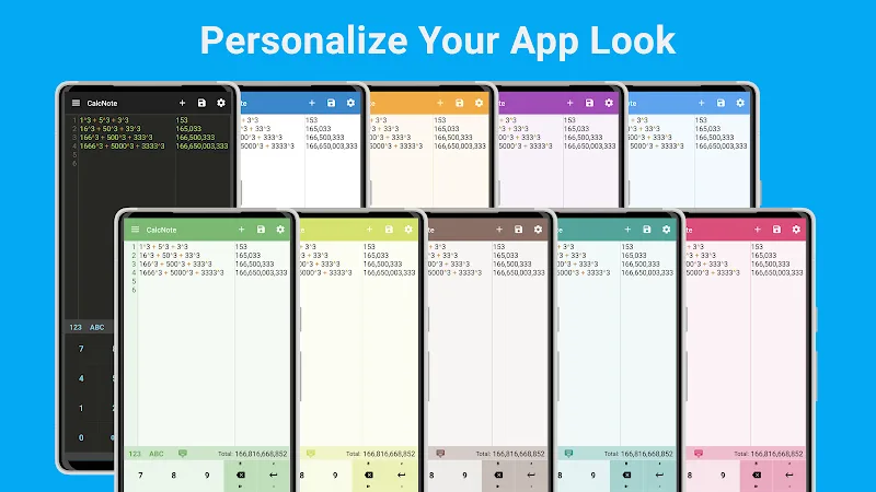 CalcNote - Notepad Calculator screenshot 1