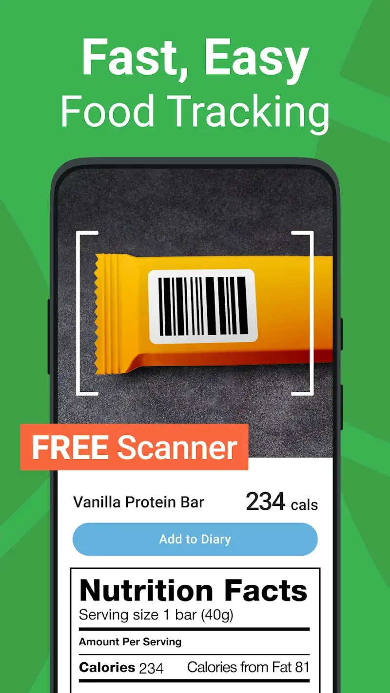 MyNetDiary screenshot 1