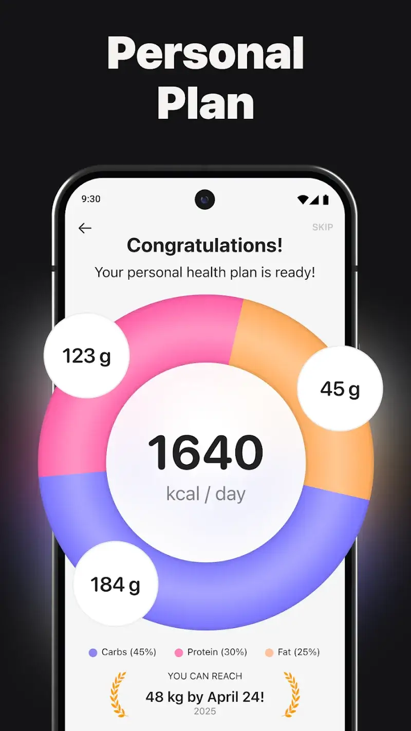Calz: Calorie Counter AI screenshot 1