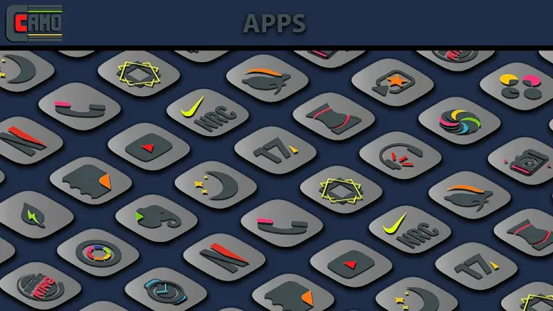 Camo Light Icon Pack screenshot 1