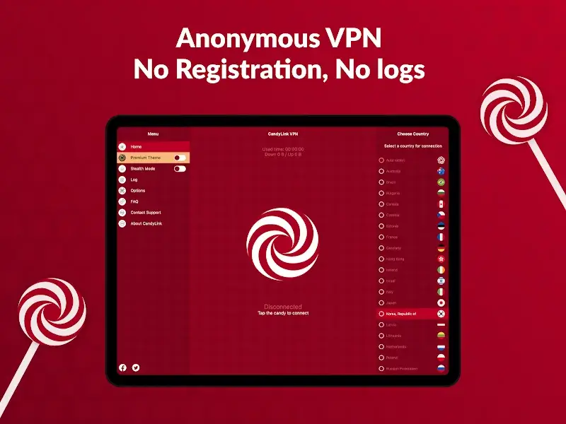 CandyLink VPN screenshot 1