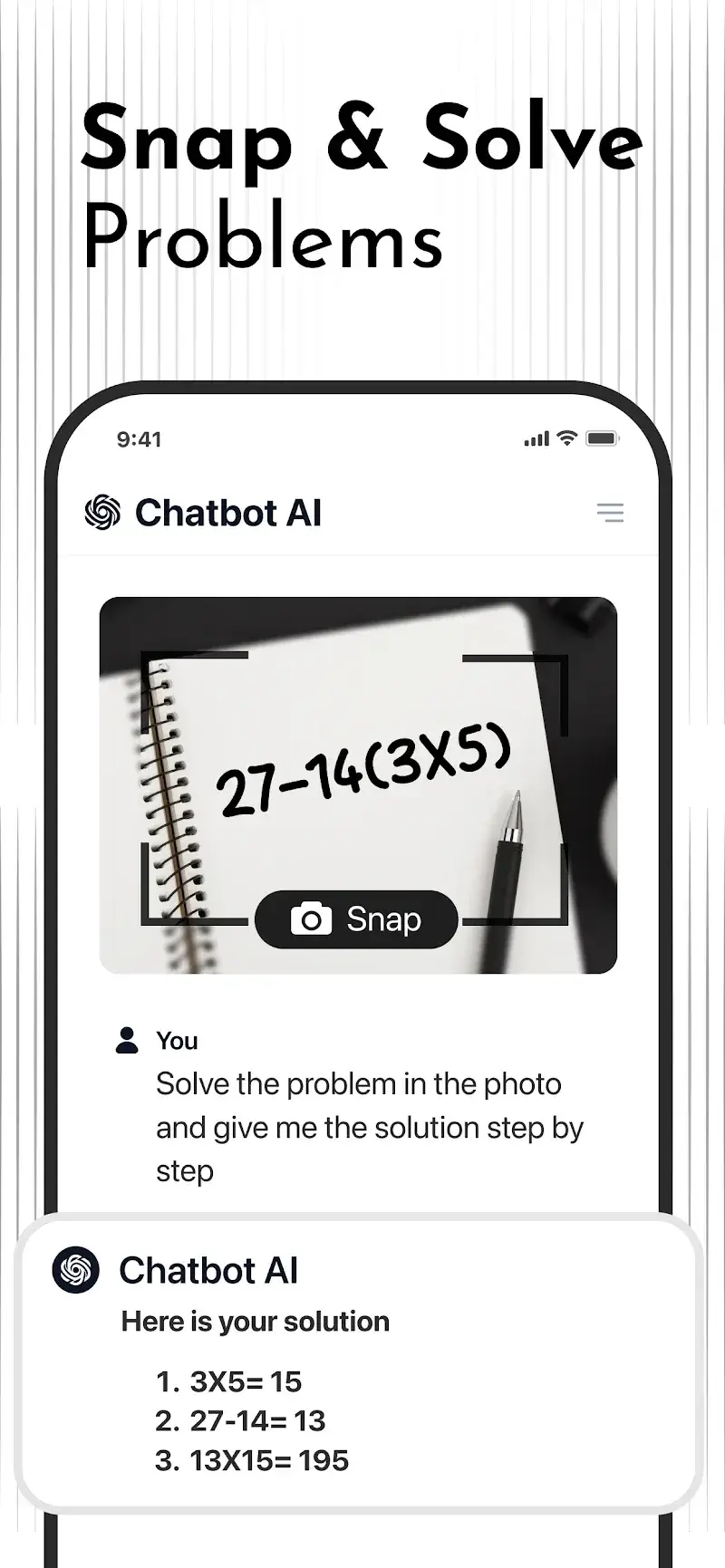 Chatbot AI search Assistant screenshot 1