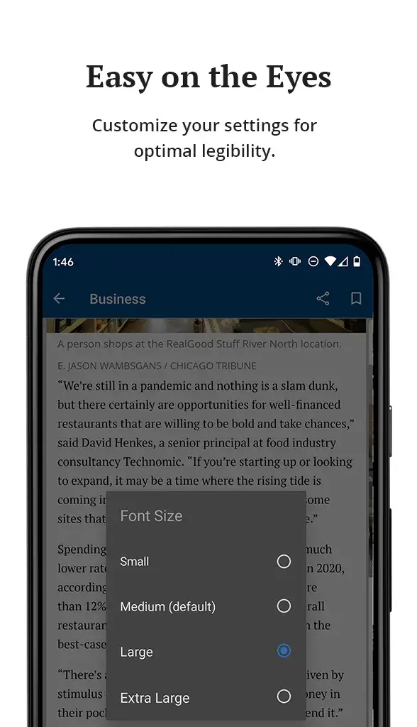 Chicago Tribune screenshot 1