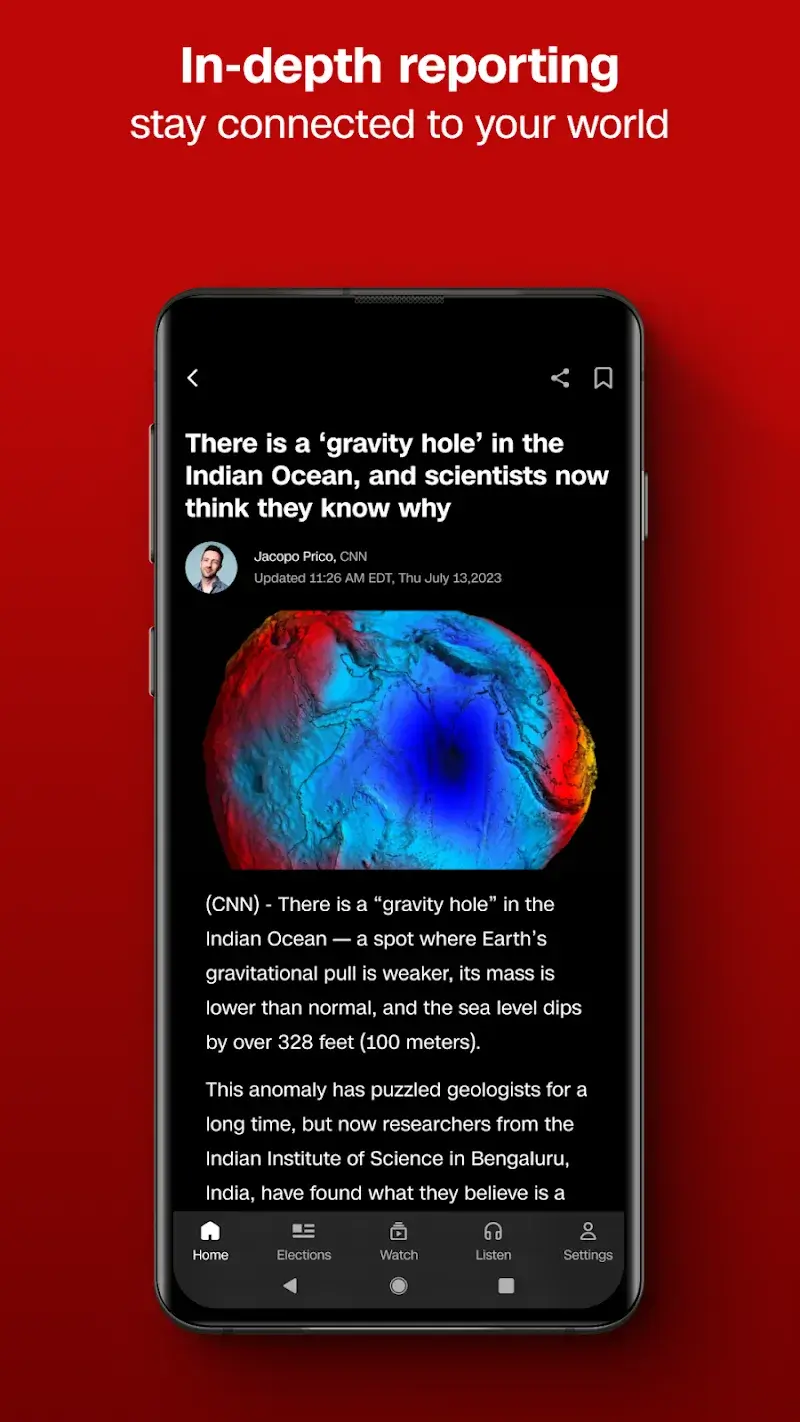 CNN News screenshot 1