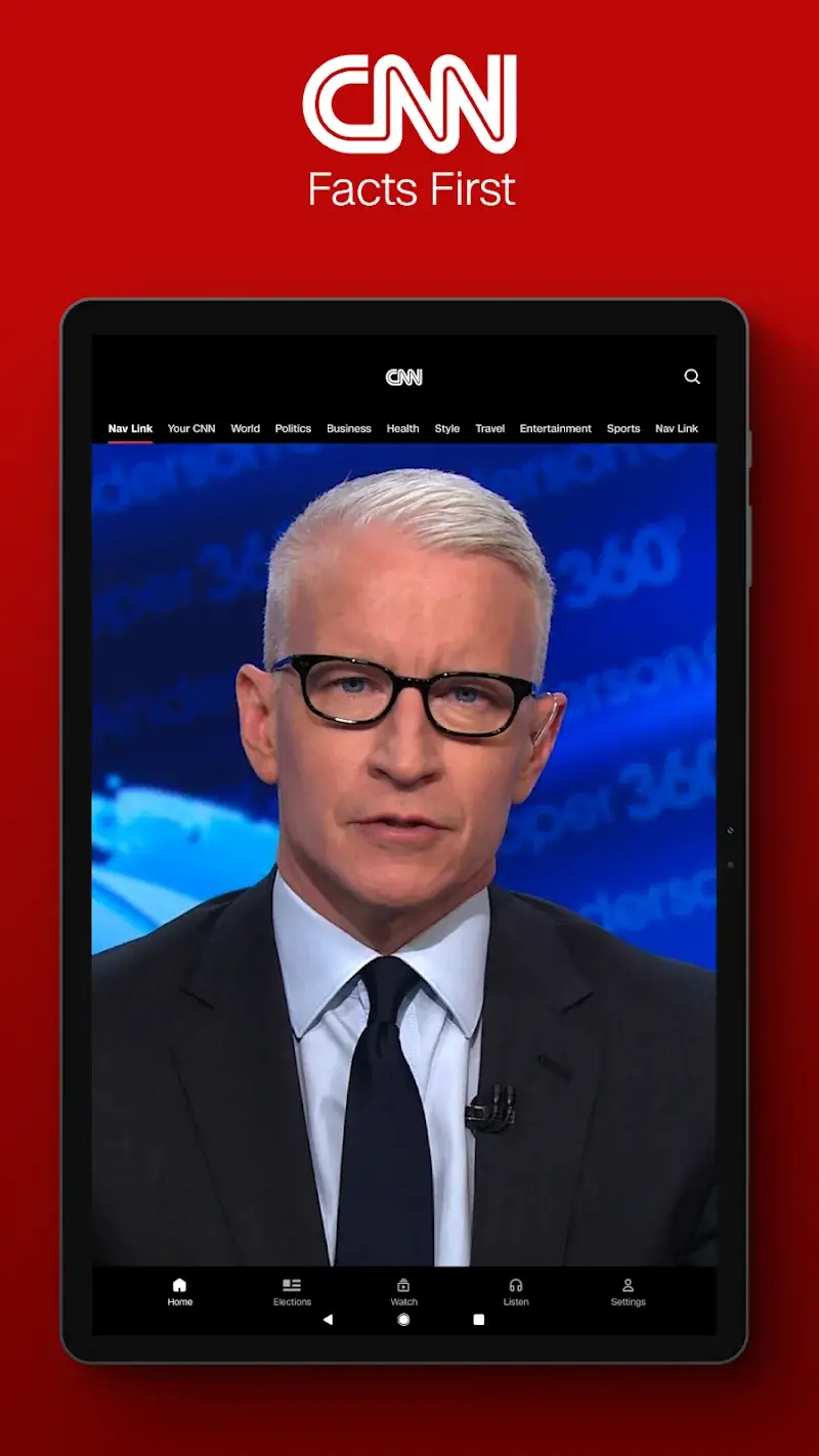 CNN News screenshot 1