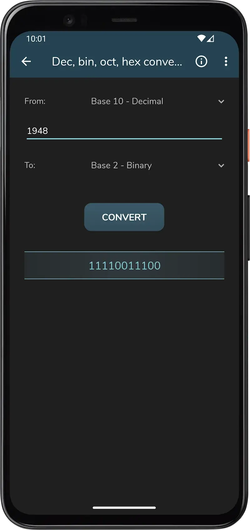 Computer Science Calculations screenshot 1