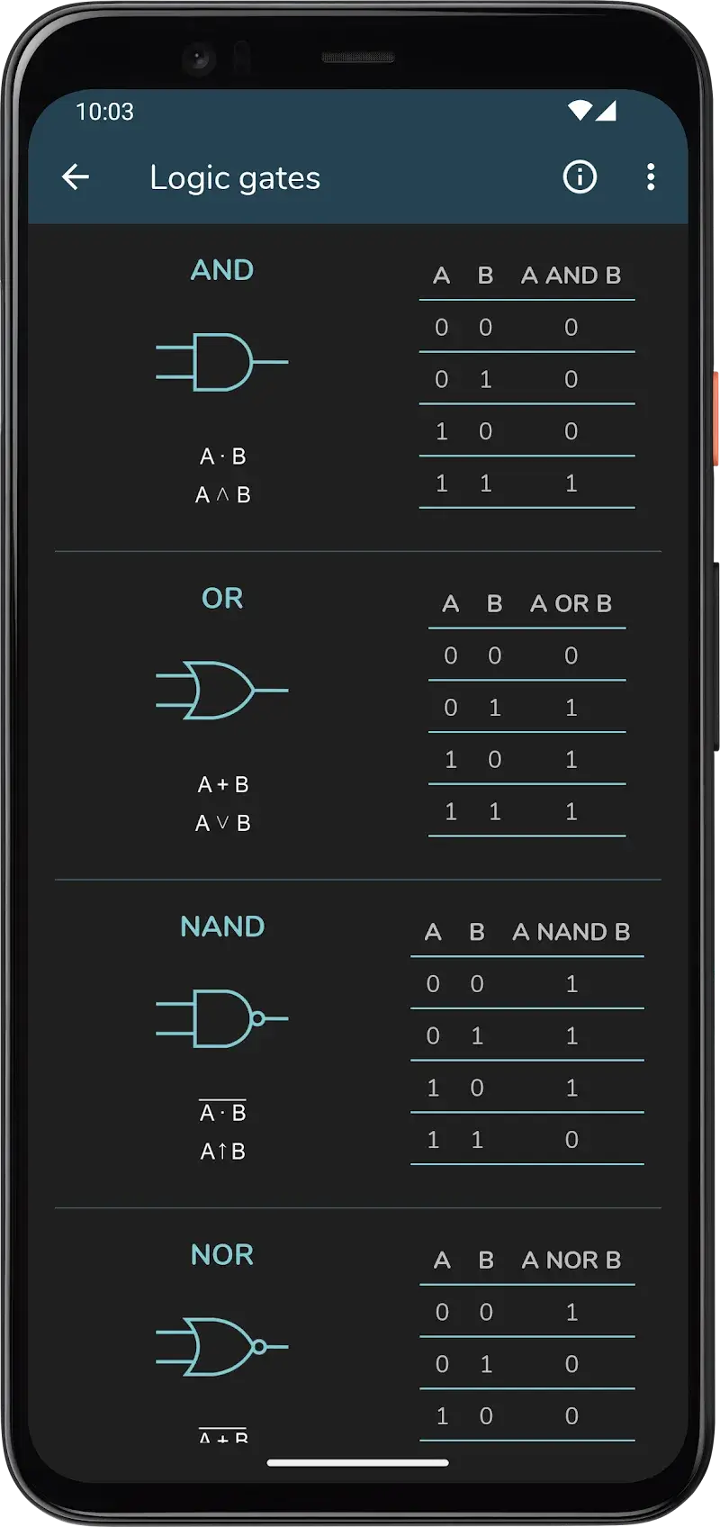 Computer Science Calculations screenshot 1