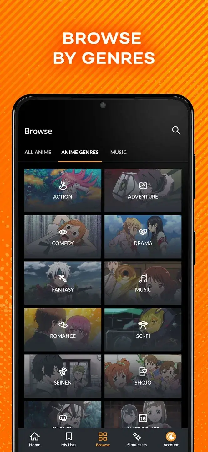 Crunchyroll screenshot 1