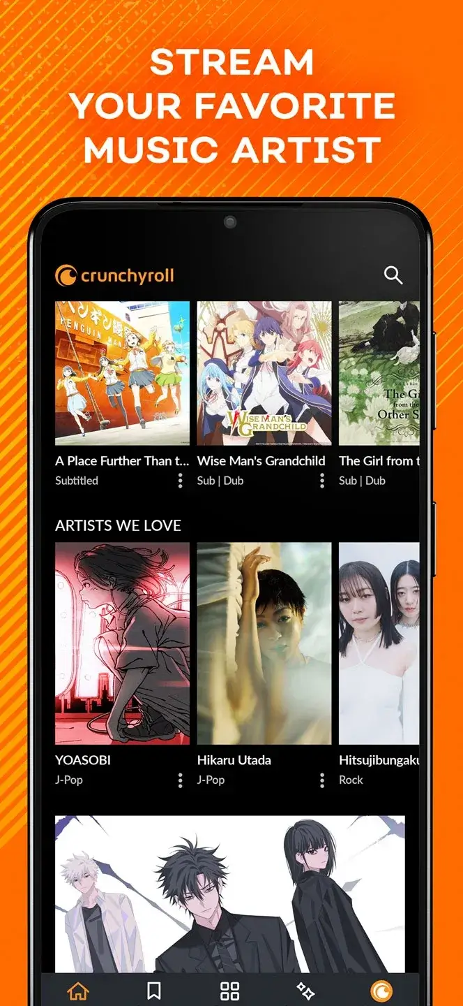 Crunchyroll screenshot 1