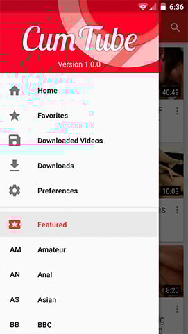 CUMTUBE screenshot 1