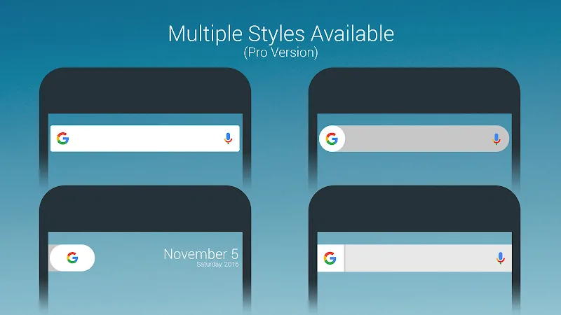 Custom Search Bar Widget CSBW screenshot 1