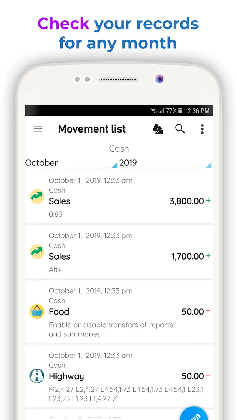 Daily Expenses 3 screenshot 1