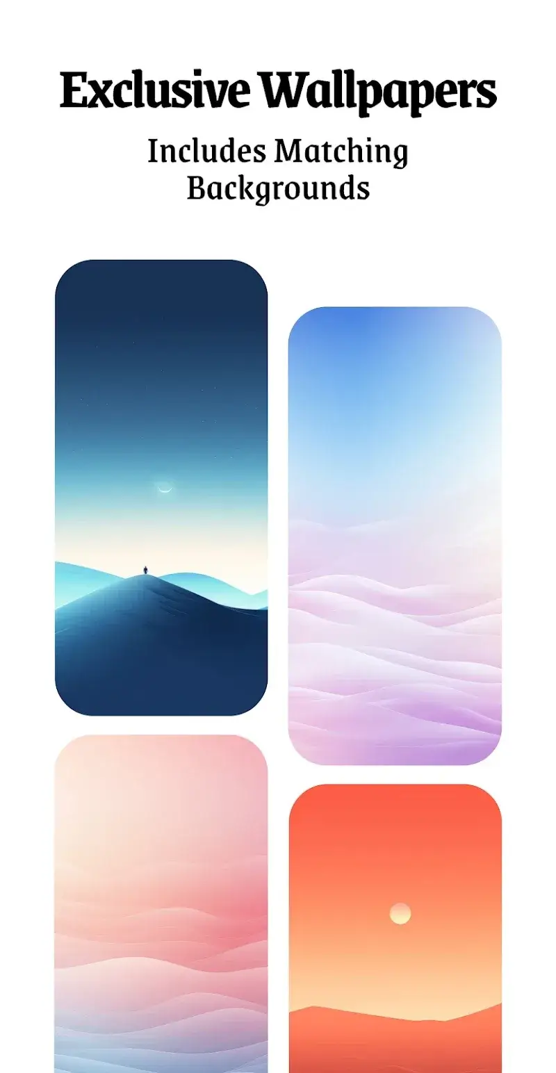 Dark Side Black Icon Pack screenshot 1