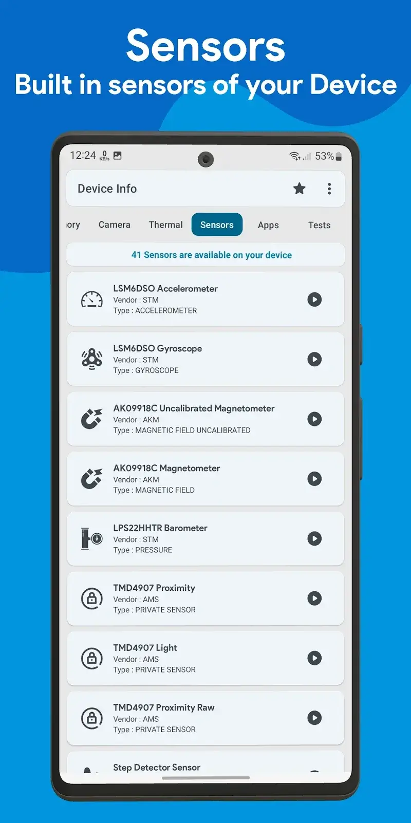 Device Info screenshot 1
