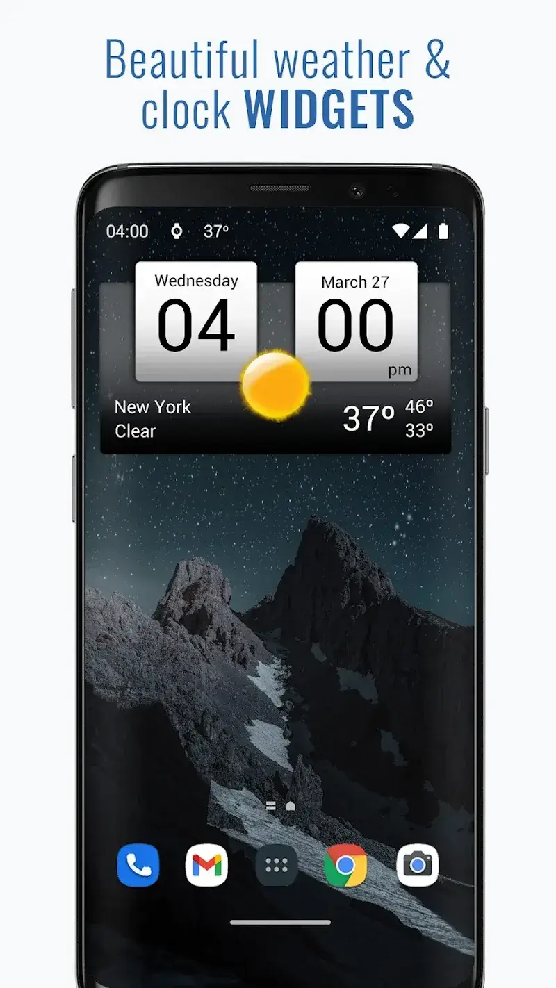 Digital Clock & World Weather screenshot 1