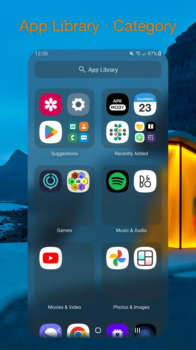 DNA Launcher screenshot 1