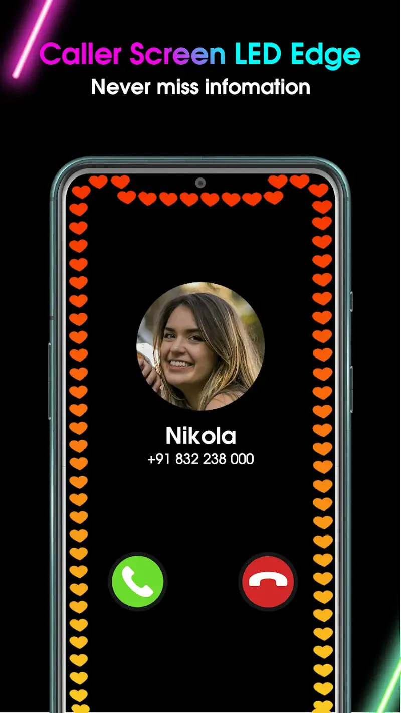 Edge Lighting: LED Borderlight screenshot 1