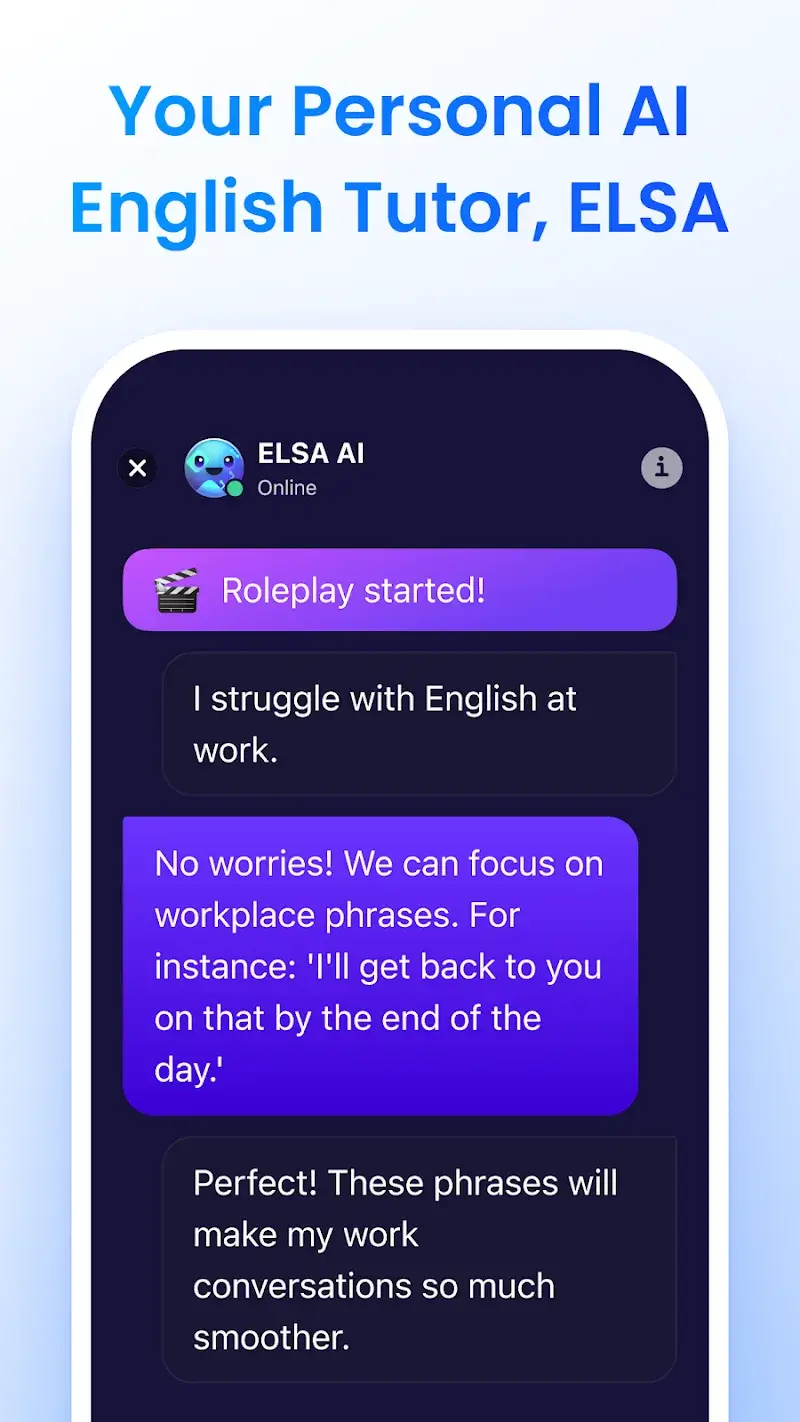ELSA Speak screenshot 1