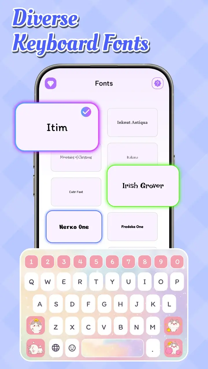 Emoji Font Keyboard & Themes (Fonts Keyboard) screenshot 1
