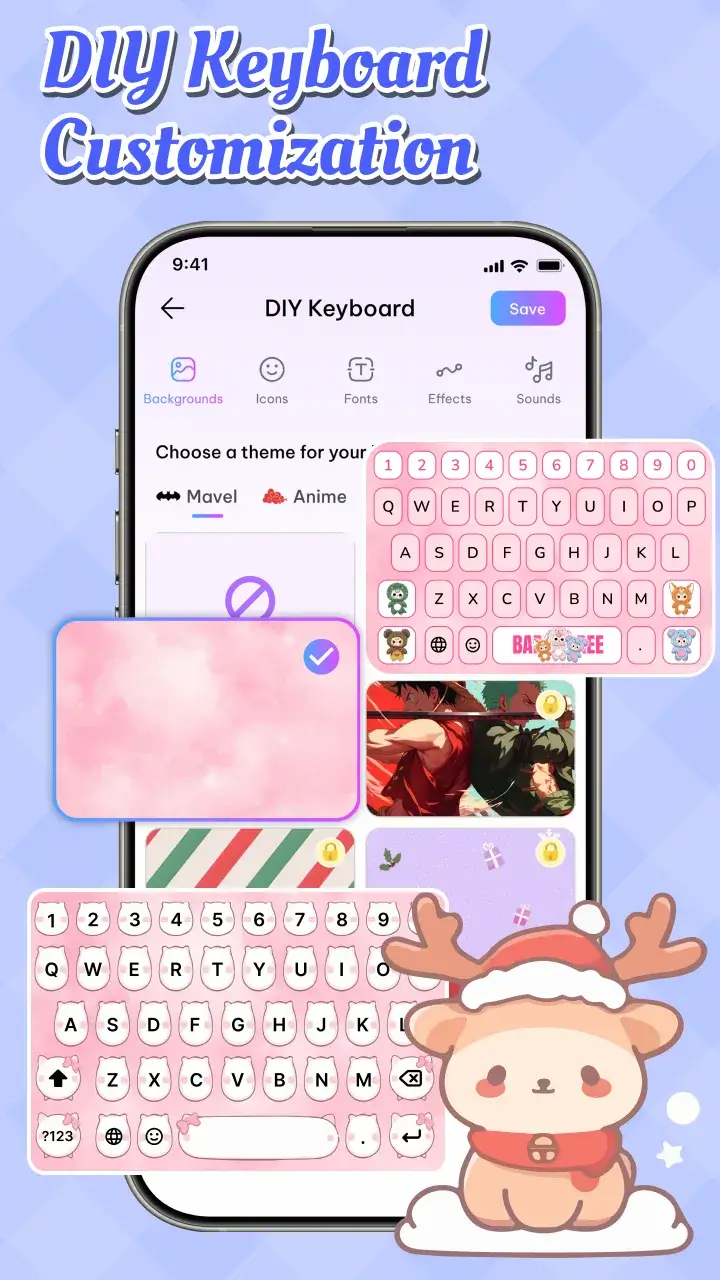 Emoji Font Keyboard & Themes (Fonts Keyboard) screenshot 1