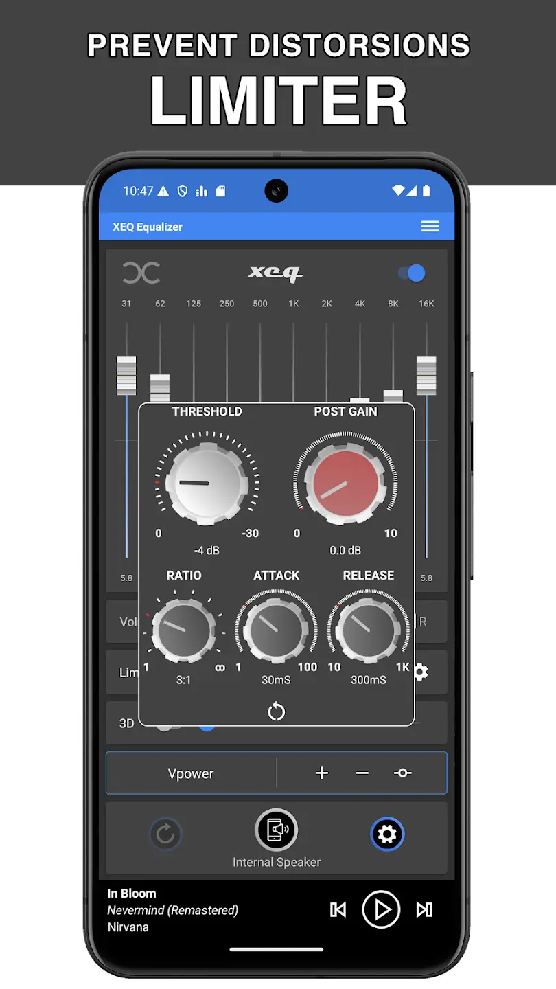 Equalizer XEQ screenshot 1