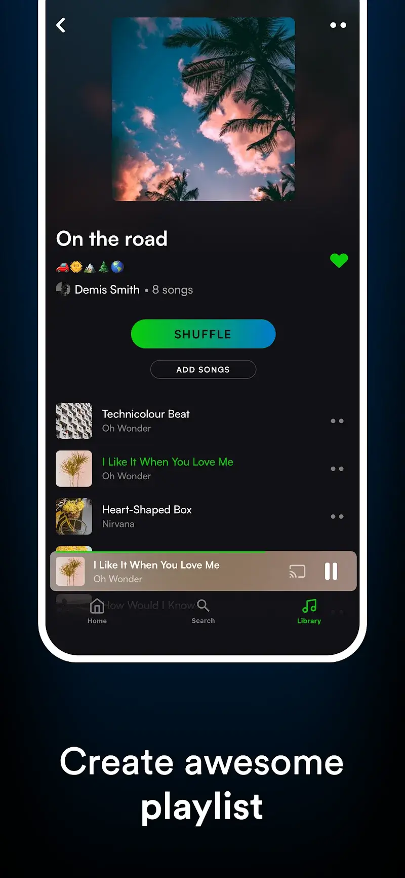 eSound: MP3 Music Player App screenshot 1