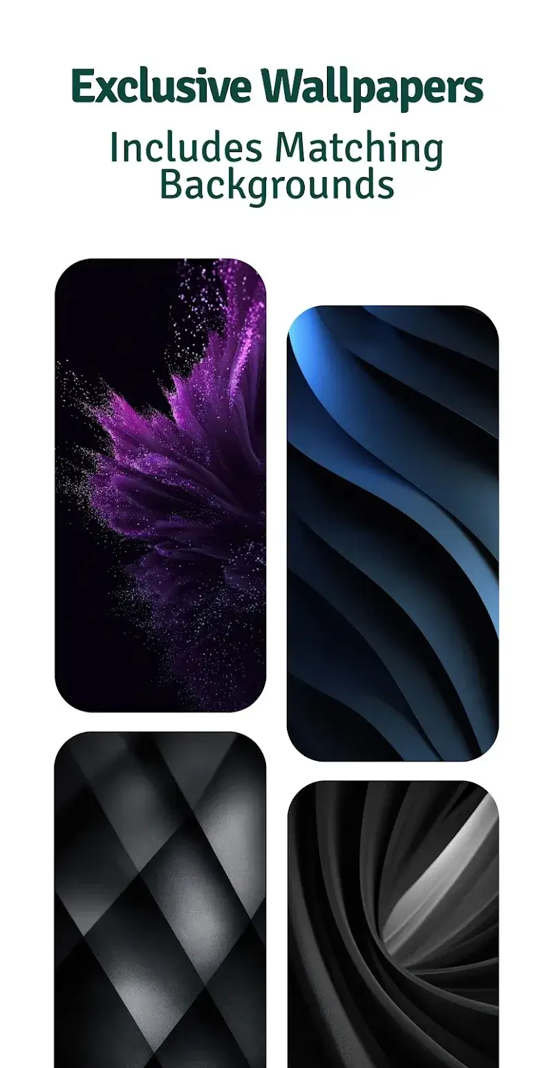 Expressive Night Icon Pack screenshot 1