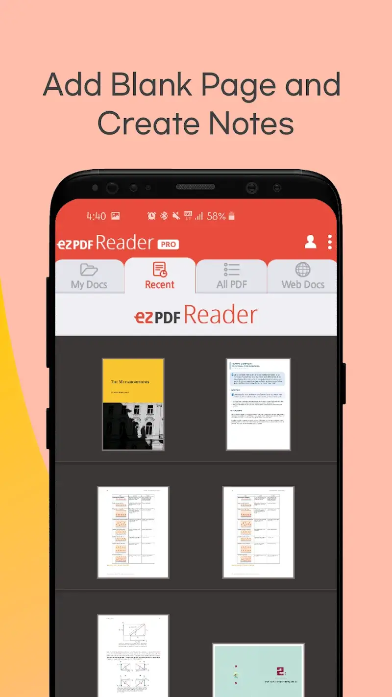 ezPDF Reader screenshot 1