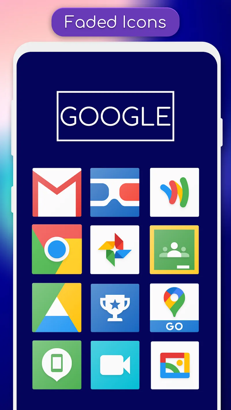 Faded - Icon Pack screenshot 1