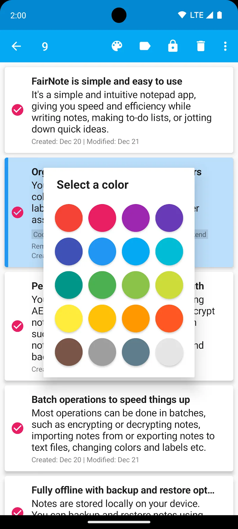 FairNote - Fast Notepad Notes screenshot 1
