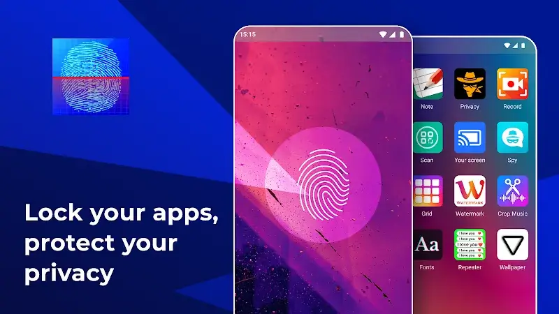 Fingerprint AppLock: Lock Apps screenshot 1