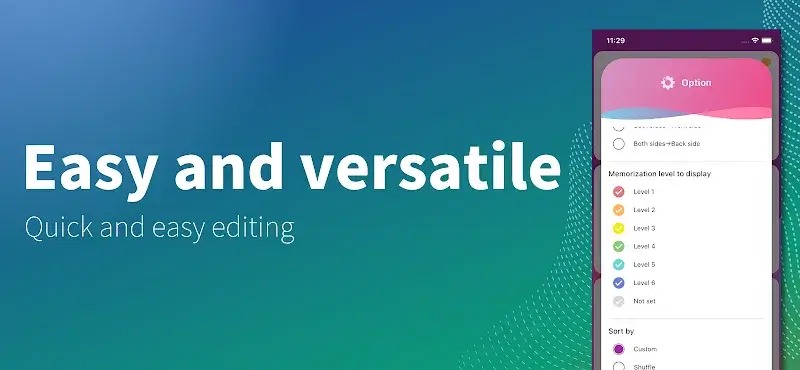 Flashcard maker screenshot 1