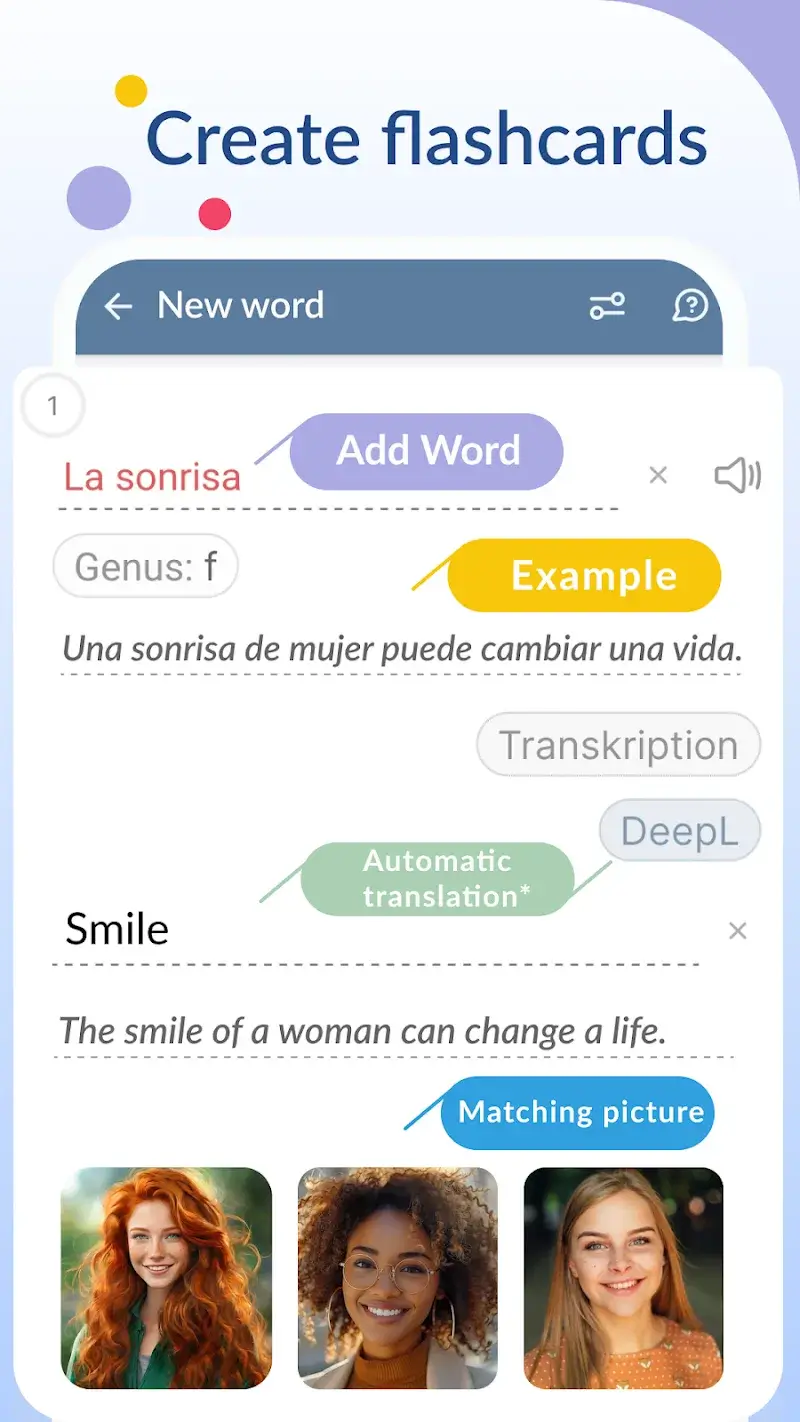 Flashcards screenshot 1