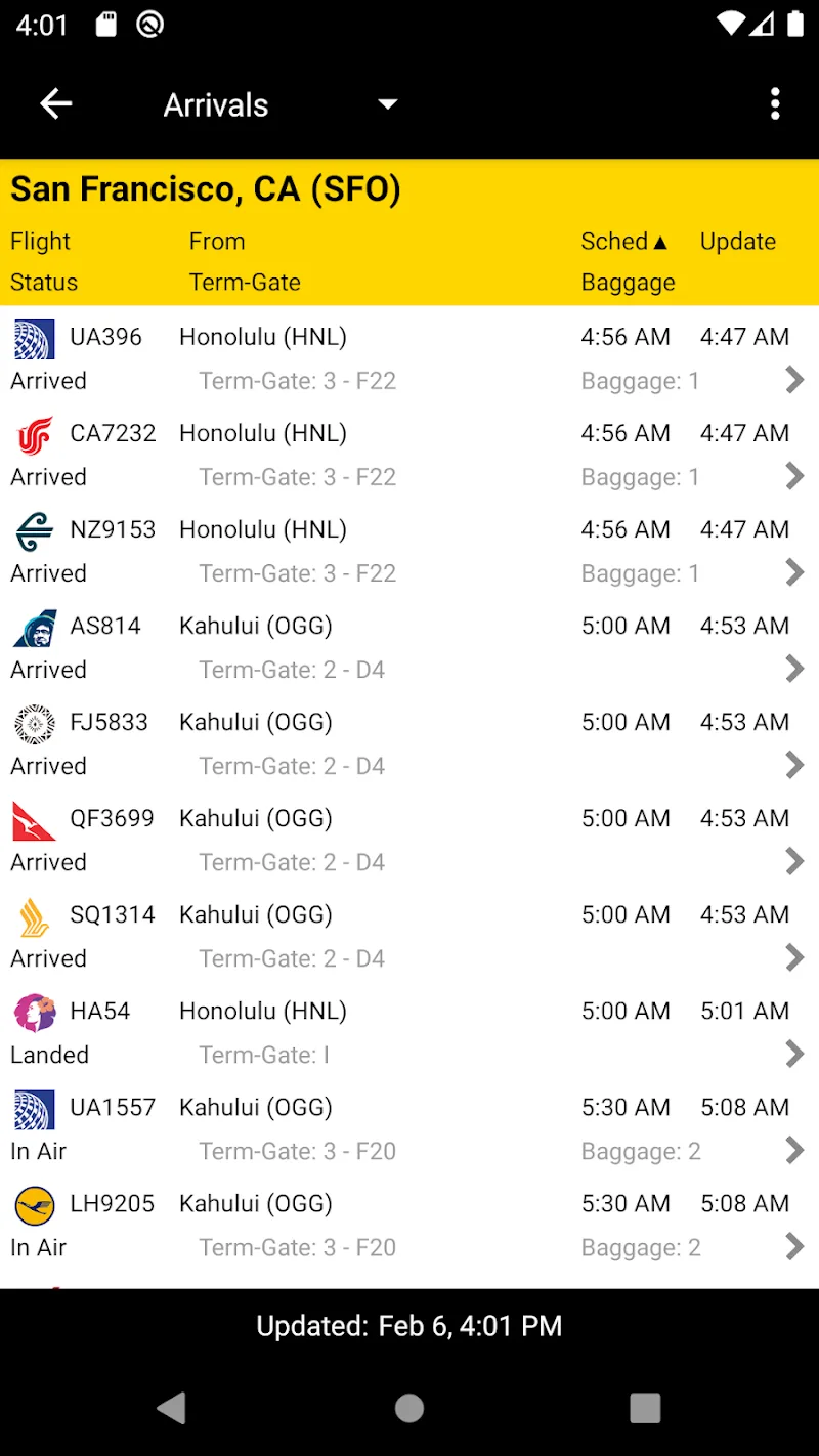 FlightView: Flight Tracker screenshot 1
