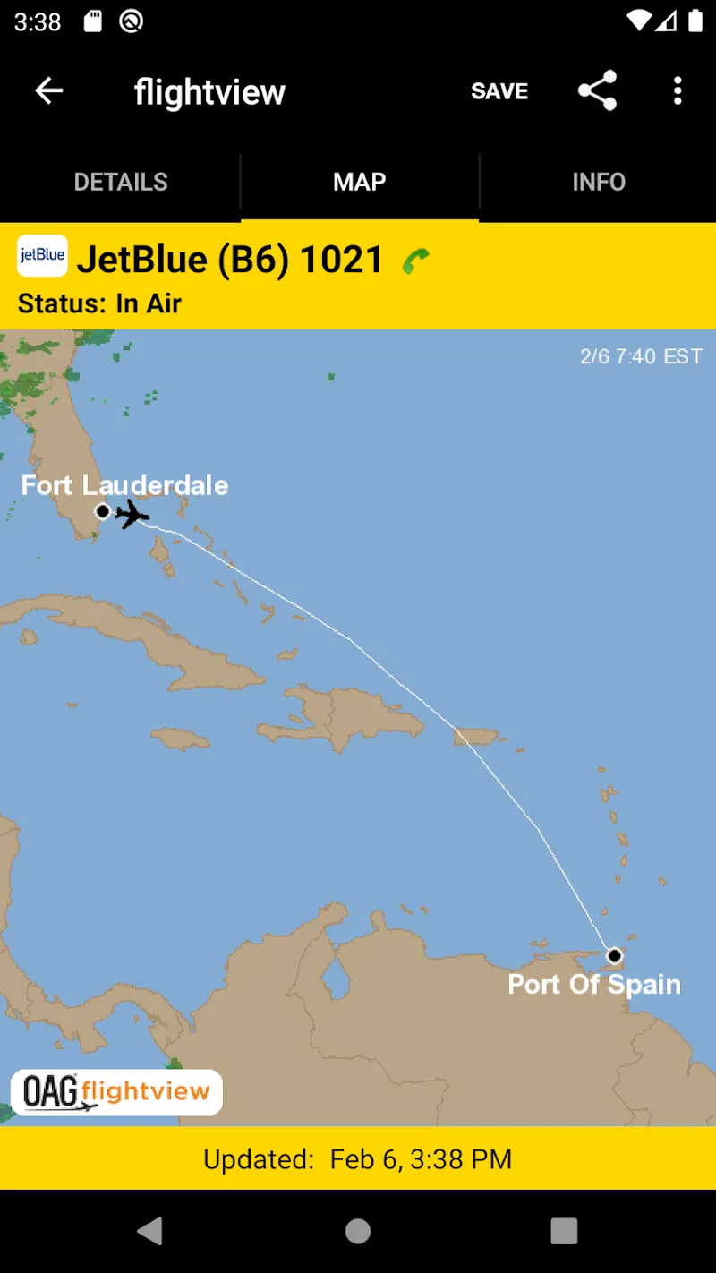 FlightView: Flight Tracker screenshot 1