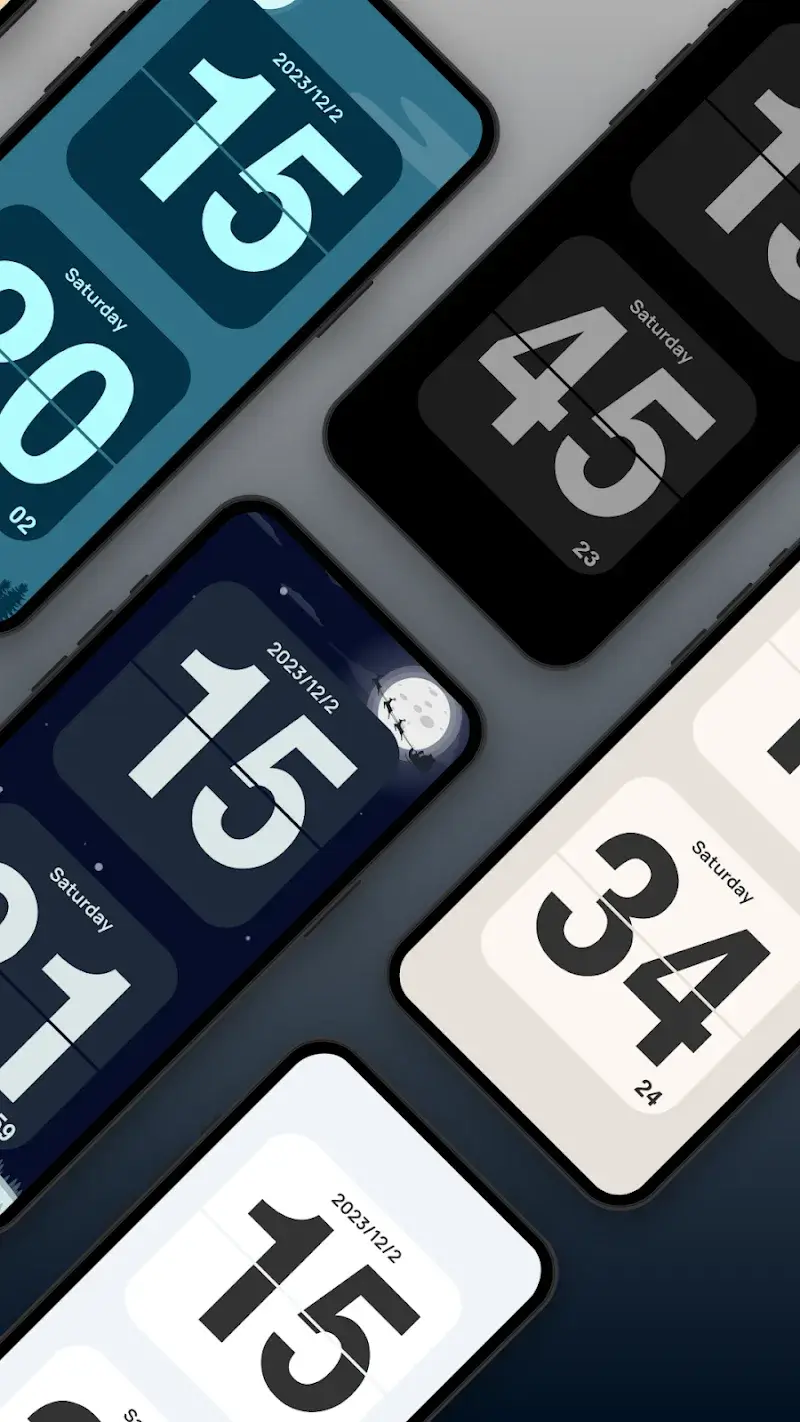 Flip Clock: World Clock screenshot 1