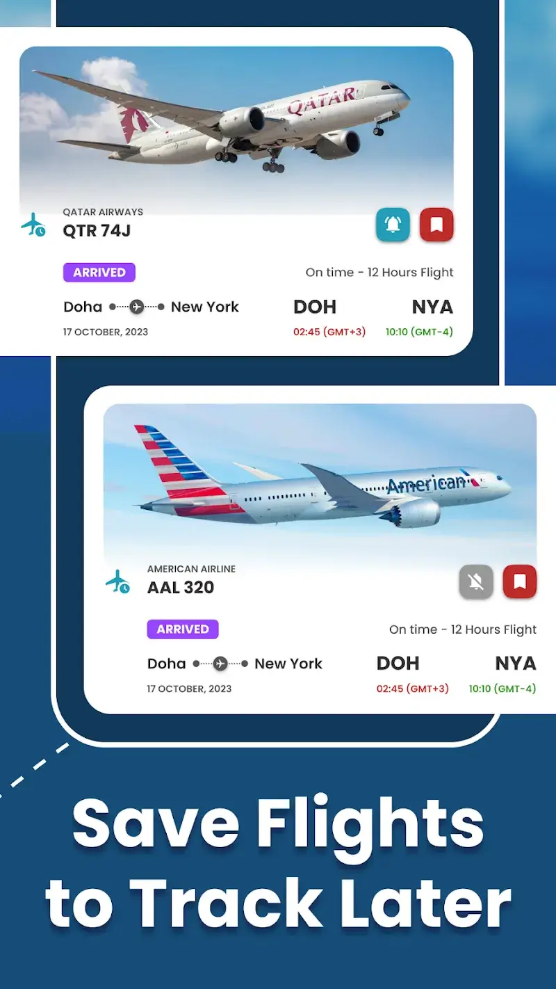 Flymat: Live Flight Tracker screenshot 1