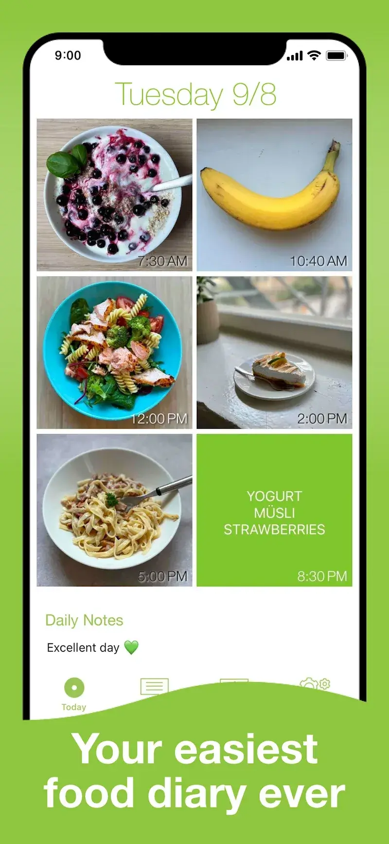 Food Diary See How You Eat App screenshot 1