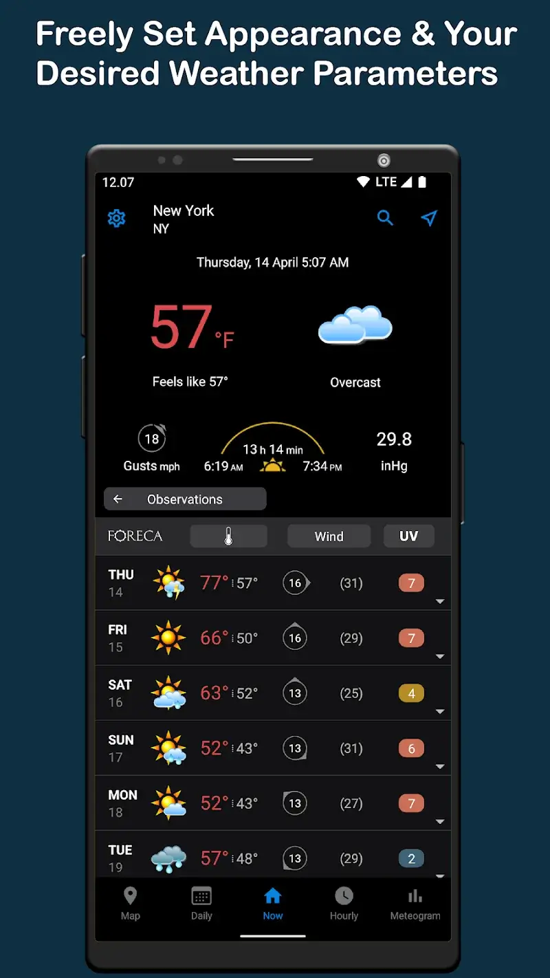Foreca Weather & Radar screenshot 1