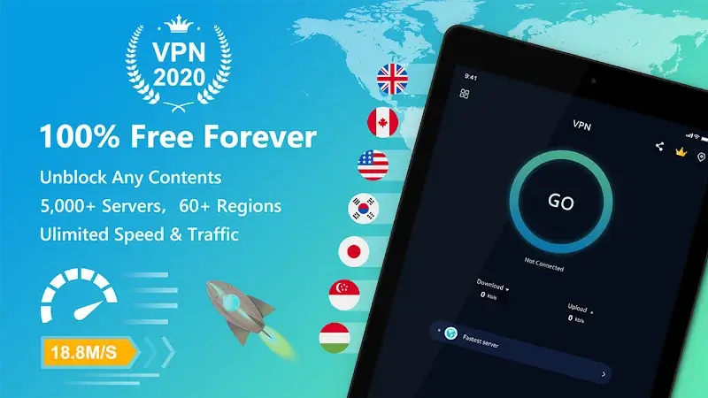 Free VPN Super™ -Fast & Secure screenshot 1