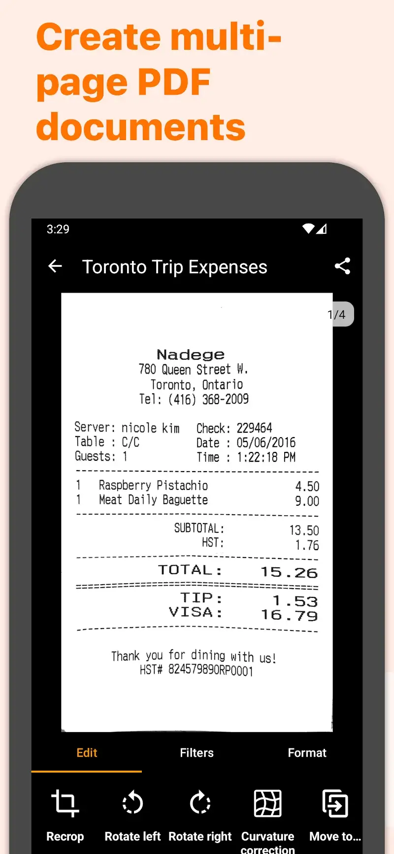 Genius Scan Enterprise screenshot 1