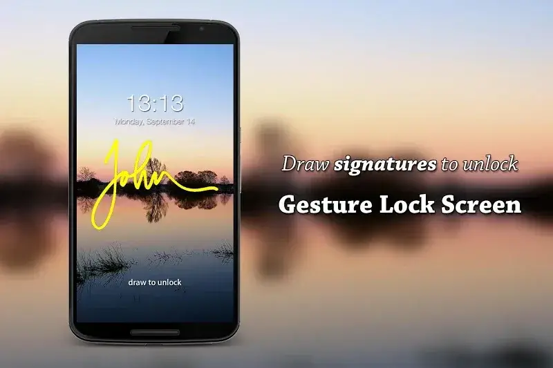 Gesture Lock Screen screenshot 1