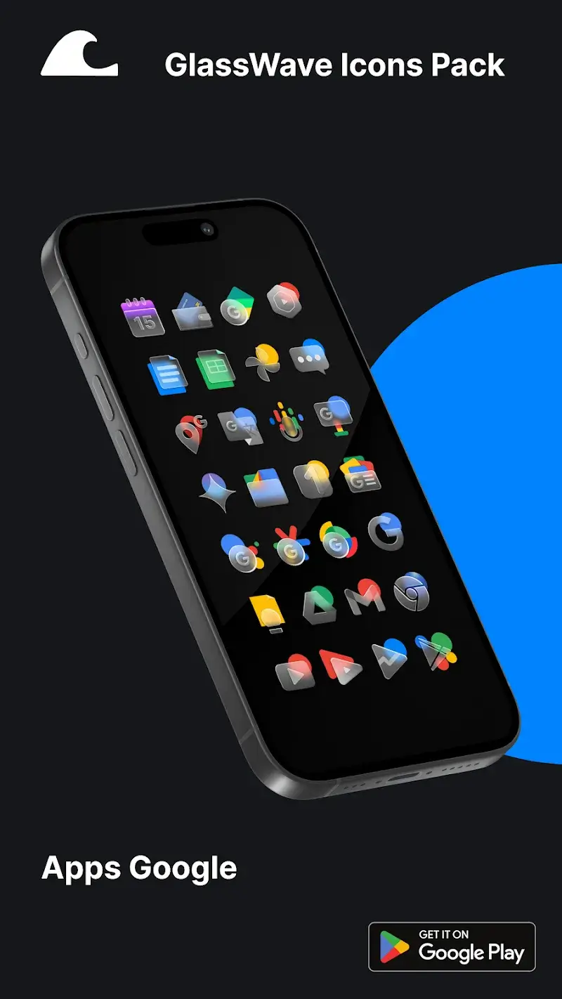 GlassWave Icons Pack screenshot 1
