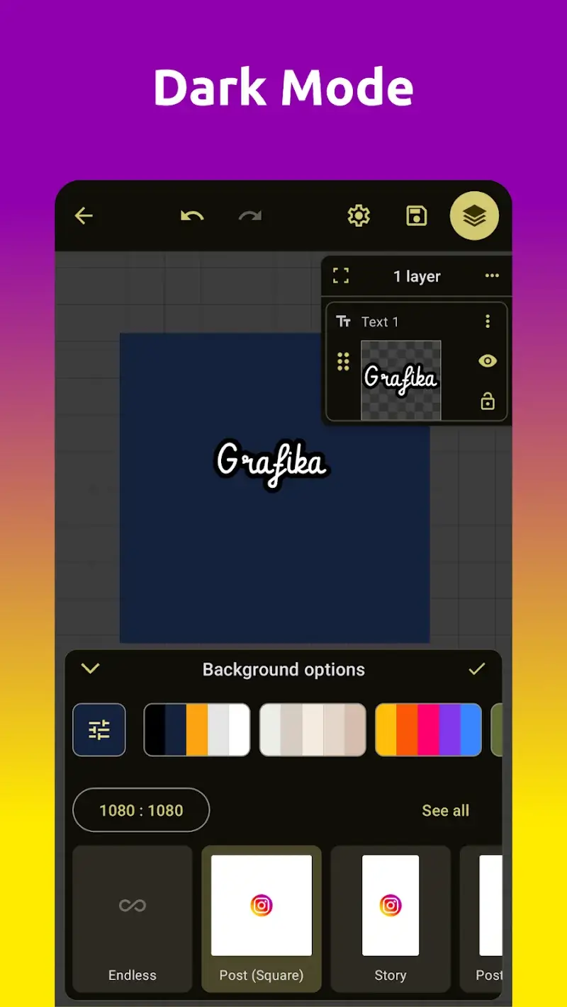 Grafika screenshot 1